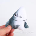 Eco-friendly Wholesale Plush Emulational Fish Catnip Cat Toy